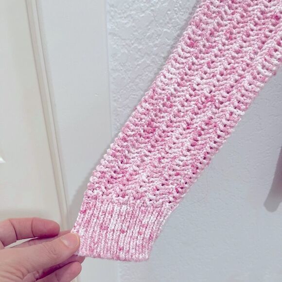 Talbots Crew Neck Pink Sweater Size Medium - Picture 5 of 7